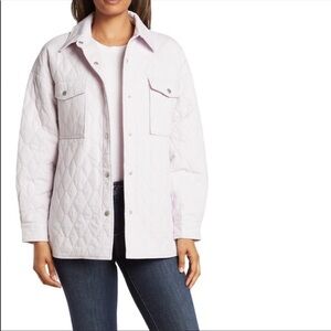 COFFEE SHOP Quilted Shirt Jacket
